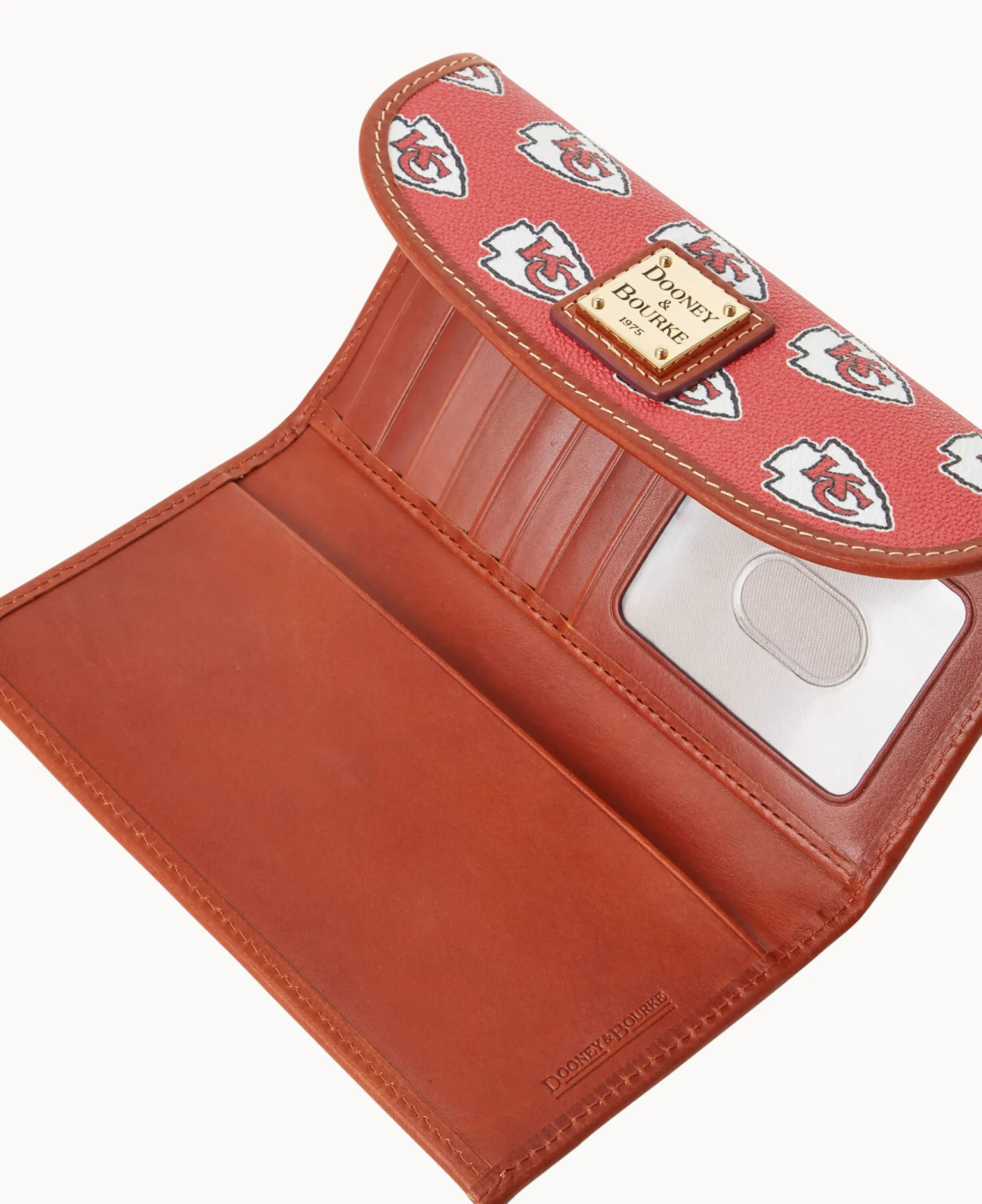 Dooney & Bourke Grab and Go|Clutches<NFL Continental Clutch CHIEFS
