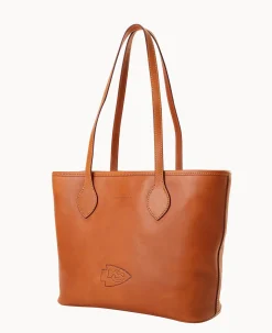 Dooney & Bourke Game Day Ready|Printed Fabric<NFL Tote Chiefs