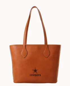 Dooney & Bourke Game Day Ready|Printed Fabric<NFL Tote Cowboys