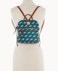 Dooney & Bourke Game Day Ready|Printed Fabric<NFL Small Backpack Eagles