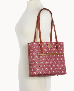 Dooney & Bourke Game Day Ready|Printed Fabric<NFL Shopper 49Ers