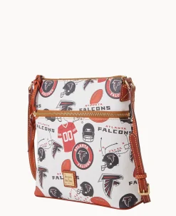 Dooney & Bourke Game Day Ready|Printed Fabric<NFL Crossbody FALCONS