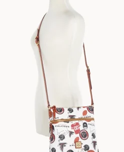 Dooney & Bourke Game Day Ready|Printed Fabric<NFL Crossbody FALCONS