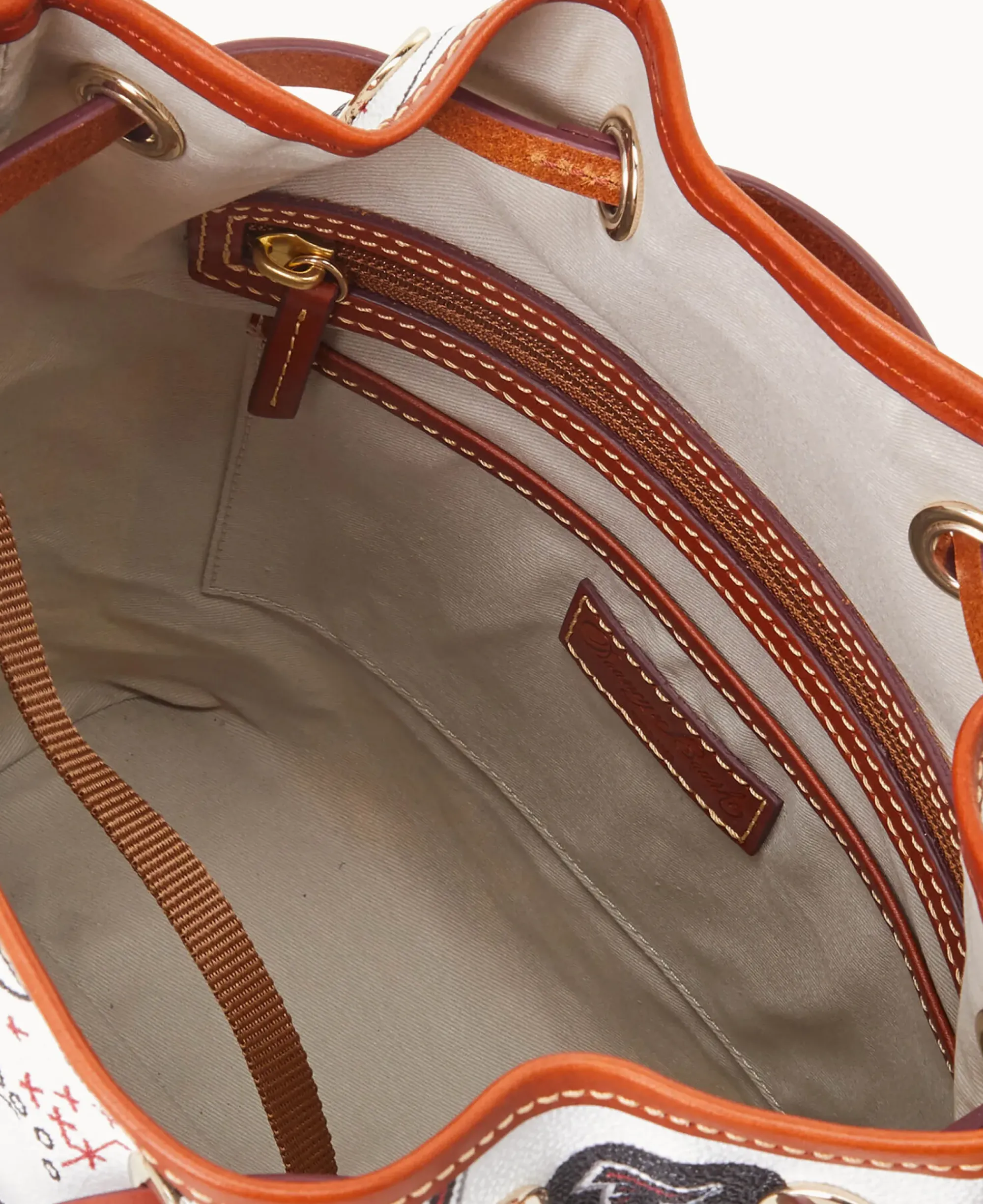 Dooney & Bourke Game Day Ready|Printed Fabric<NFL Drawstring FALCONS