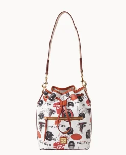 Dooney & Bourke Game Day Ready|Printed Fabric<NFL Drawstring FALCONS