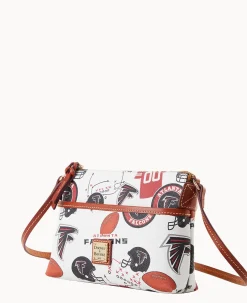 Dooney & Bourke Game Day Ready|Printed Fabric<NFL Ginger Crossbody FALCONS