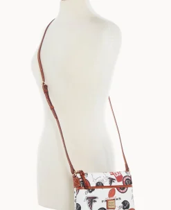 Dooney & Bourke Game Day Ready|Printed Fabric<NFL Ginger Crossbody FALCONS