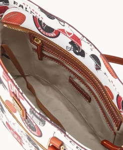 Dooney & Bourke Game Day Ready|Printed Fabric<NFL Shopper FALCONS