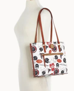 Dooney & Bourke Game Day Ready|Printed Fabric<NFL Shopper FALCONS