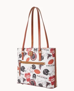 Dooney & Bourke Game Day Ready|Printed Fabric<NFL Shopper FALCONS