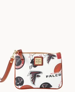 Dooney & Bourke Grab and Go|Wristlets<NFL Stadium Wristlet FALCONS