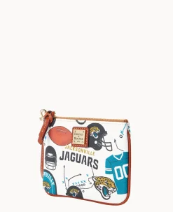 Dooney & Bourke Grab and Go|Wristlets<NFL Stadium Wristlet JAGUARS