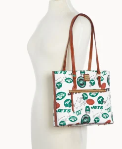 Dooney & Bourke Game Day Ready|Printed Fabric<NFL Shopper JETS