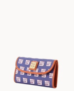 Dooney & Bourke Grab and Go|Clutches<NFL NY Continental Clutch GIANTS