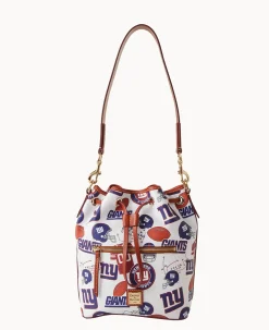 Dooney & Bourke Game Day Ready|Printed Fabric<NFL NY Drawstring GIANTS