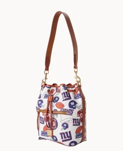 Dooney & Bourke Game Day Ready|Printed Fabric<NFL NY Drawstring GIANTS