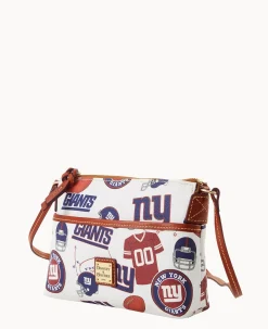 Dooney & Bourke Game Day Ready|Printed Fabric<NFL NY Ginger Crossbody GIANTS