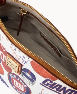 Dooney & Bourke Game Day Ready|Printed Fabric<NFL NY Suki Crossbody Giants