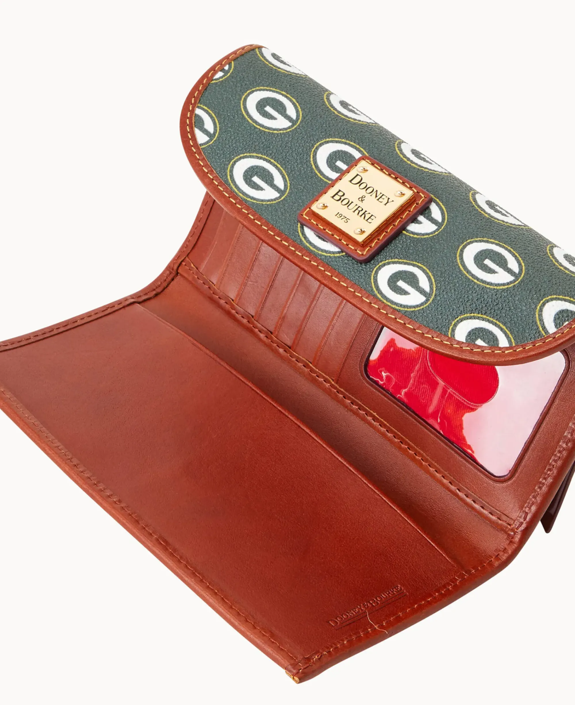 Dooney & Bourke Grab and Go|Clutches<NFL Cont Clutch PACKERS