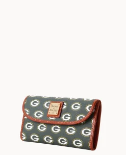 Dooney & Bourke Grab and Go|Clutches<NFL Cont Clutch PACKERS