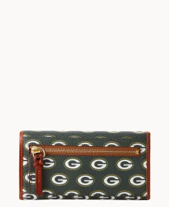 Dooney & Bourke Grab and Go|Clutches<NFL Cont Clutch PACKERS