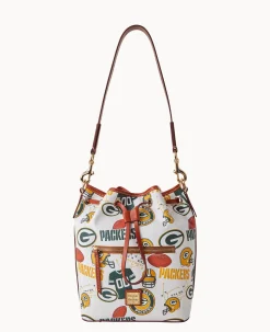 Dooney & Bourke Game Day Ready|Printed Fabric<NFL Drawstring PACKERS