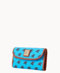 Dooney & Bourke Grab and Go|Clutches<NFL Continental Clutch PANTHERS