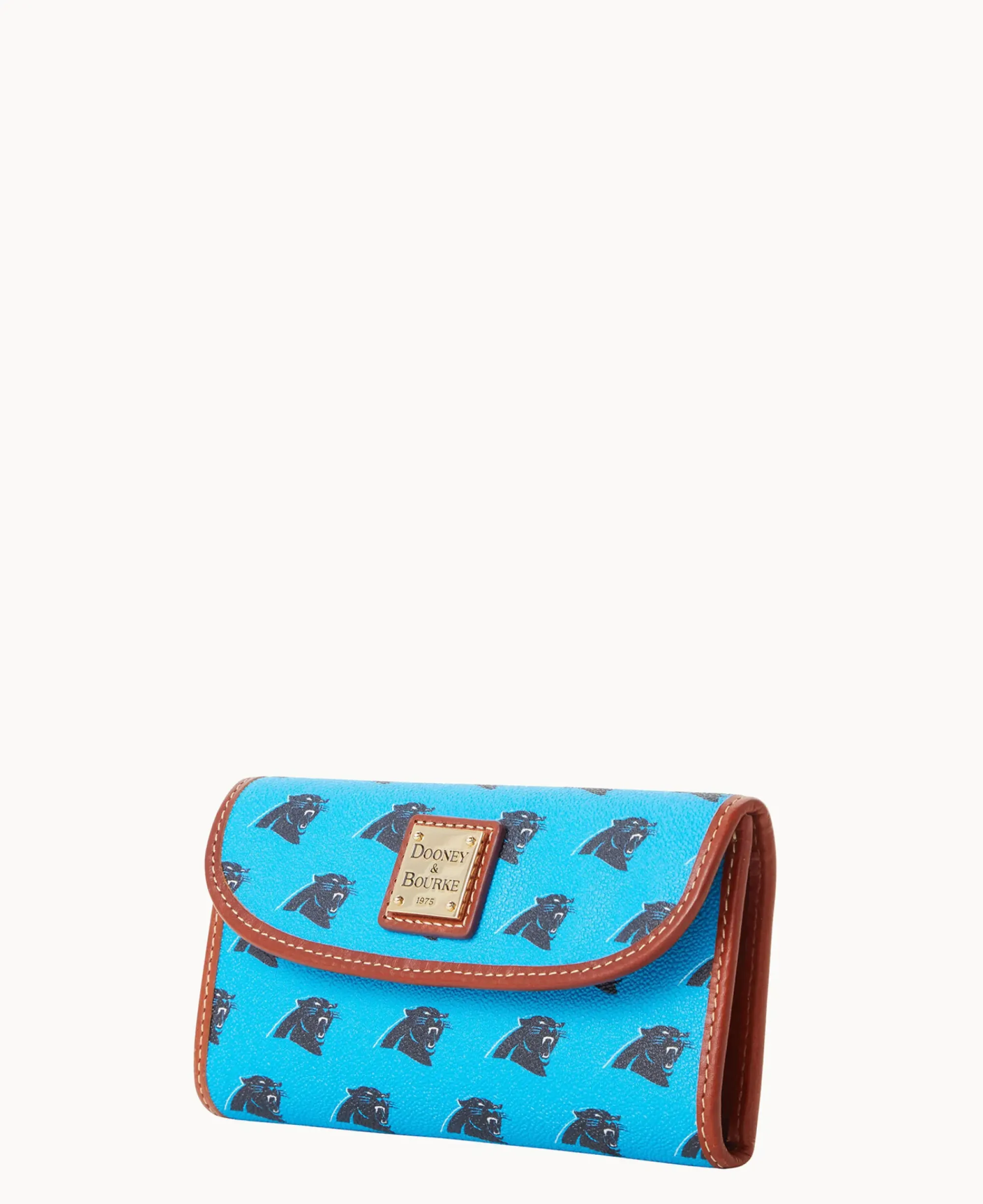 Dooney & Bourke Grab and Go|Clutches<NFL Continental Clutch PANTHERS