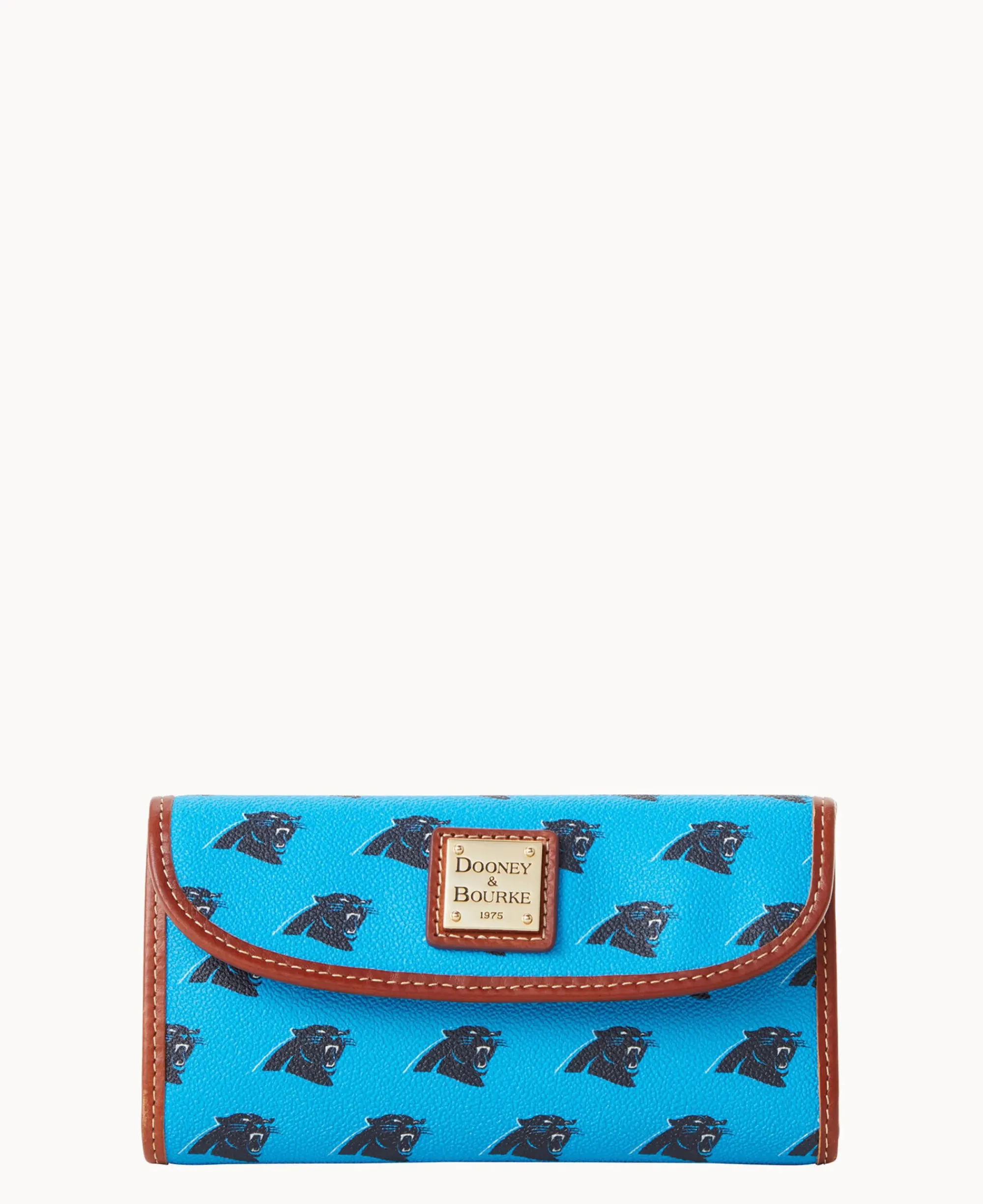 Dooney & Bourke Grab and Go|Clutches<NFL Continental Clutch PANTHERS