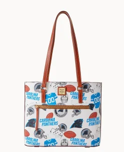 Dooney & Bourke Game Day Ready|Printed Fabric<NFL Shopper PANTHERS