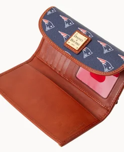 Dooney & Bourke Grab and Go|Clutches<NFL Cont Clutch PATRIOTS