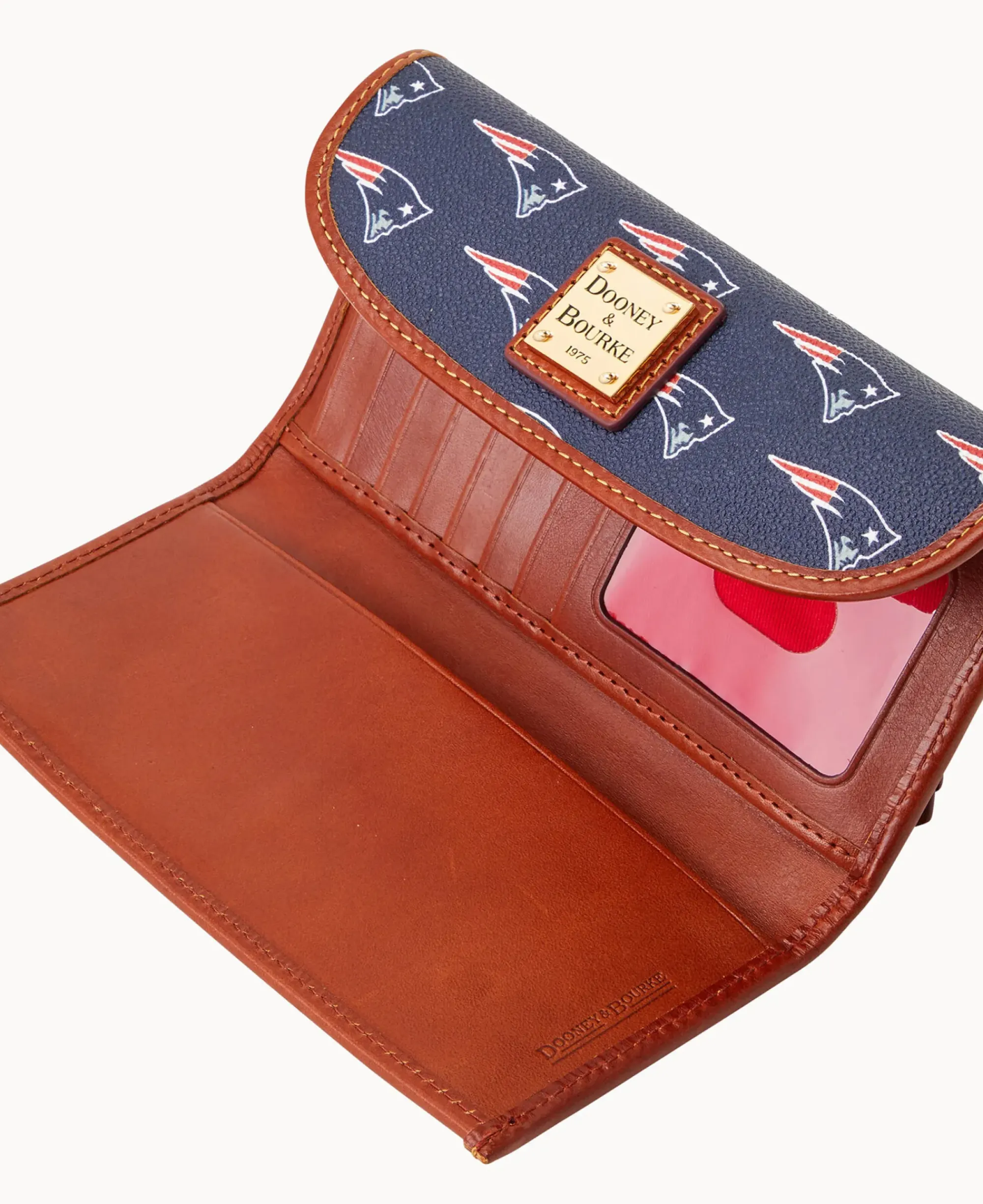 Dooney & Bourke Grab and Go|Clutches<NFL Cont Clutch PATRIOTS