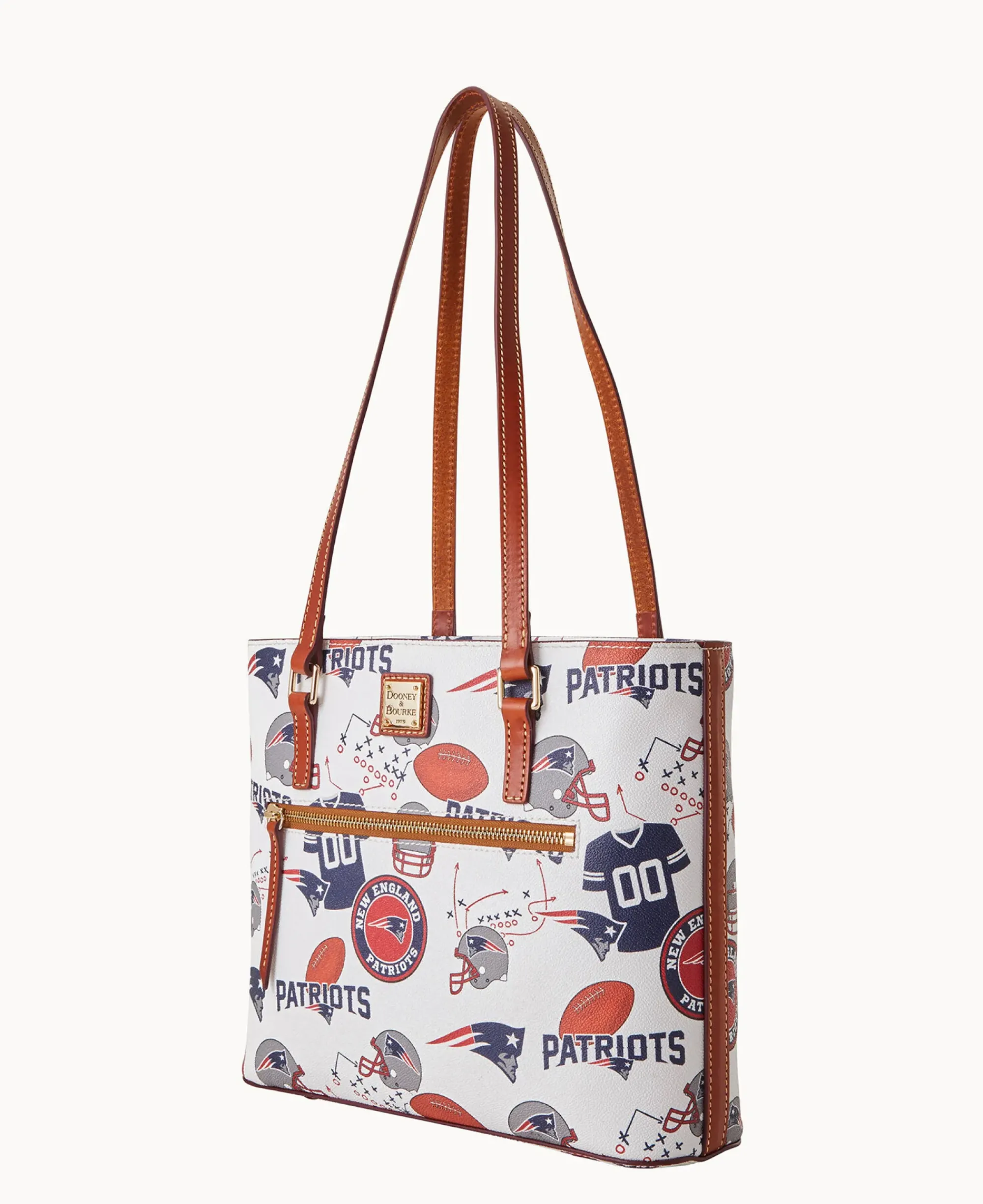 Dooney & Bourke Game Day Ready|Printed Fabric<NFL Shopper PATRIOTS
