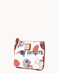 Dooney & Bourke Grab and Go|Wristlets<NFL Stadium Wristlet PATRIOTS