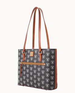 Dooney & Bourke Game Day Ready|Printed Fabric<NFL Shopper RAIDERS