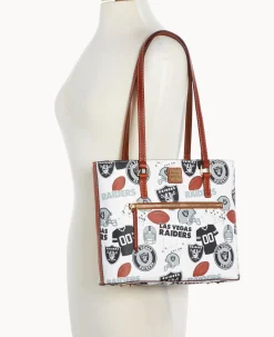 Dooney & Bourke Game Day Ready|Printed Fabric<NFL Shopper RAIDERS