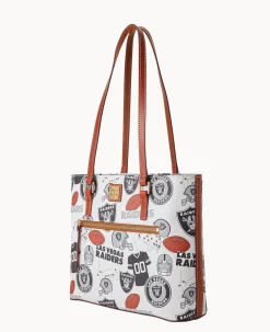 Dooney & Bourke Game Day Ready|Printed Fabric<NFL Shopper RAIDERS