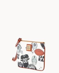 Dooney & Bourke Grab and Go|Wristlets<NFL Stadium Wristlet RAIDERS