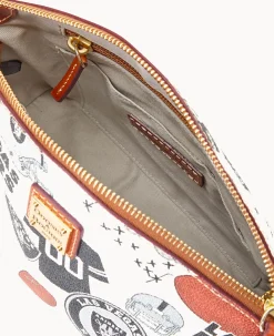 Dooney & Bourke Game Day Ready|Printed Fabric<NFL Suki Crossbody RAIDERS