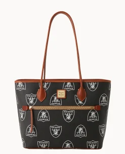 Dooney & Bourke Game Day Ready|Printed Fabric<NFL Tote Raiders