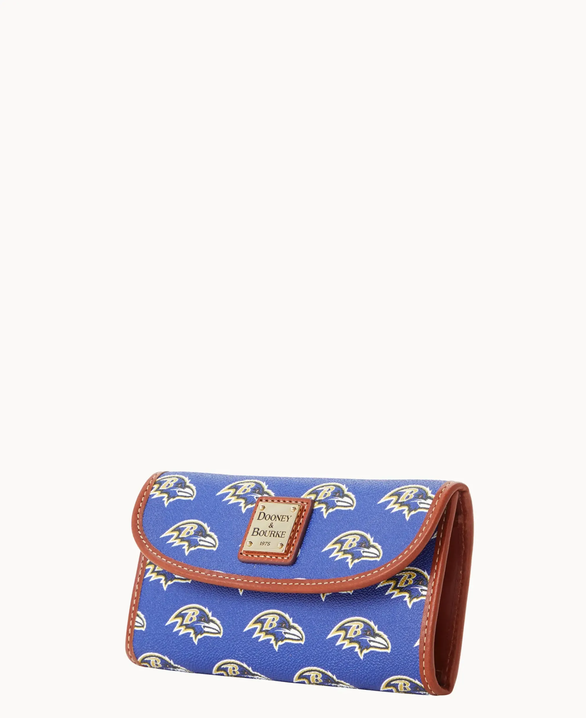 Dooney & Bourke Grab and Go|Wallets<NFL Continental Clutch RAVENS