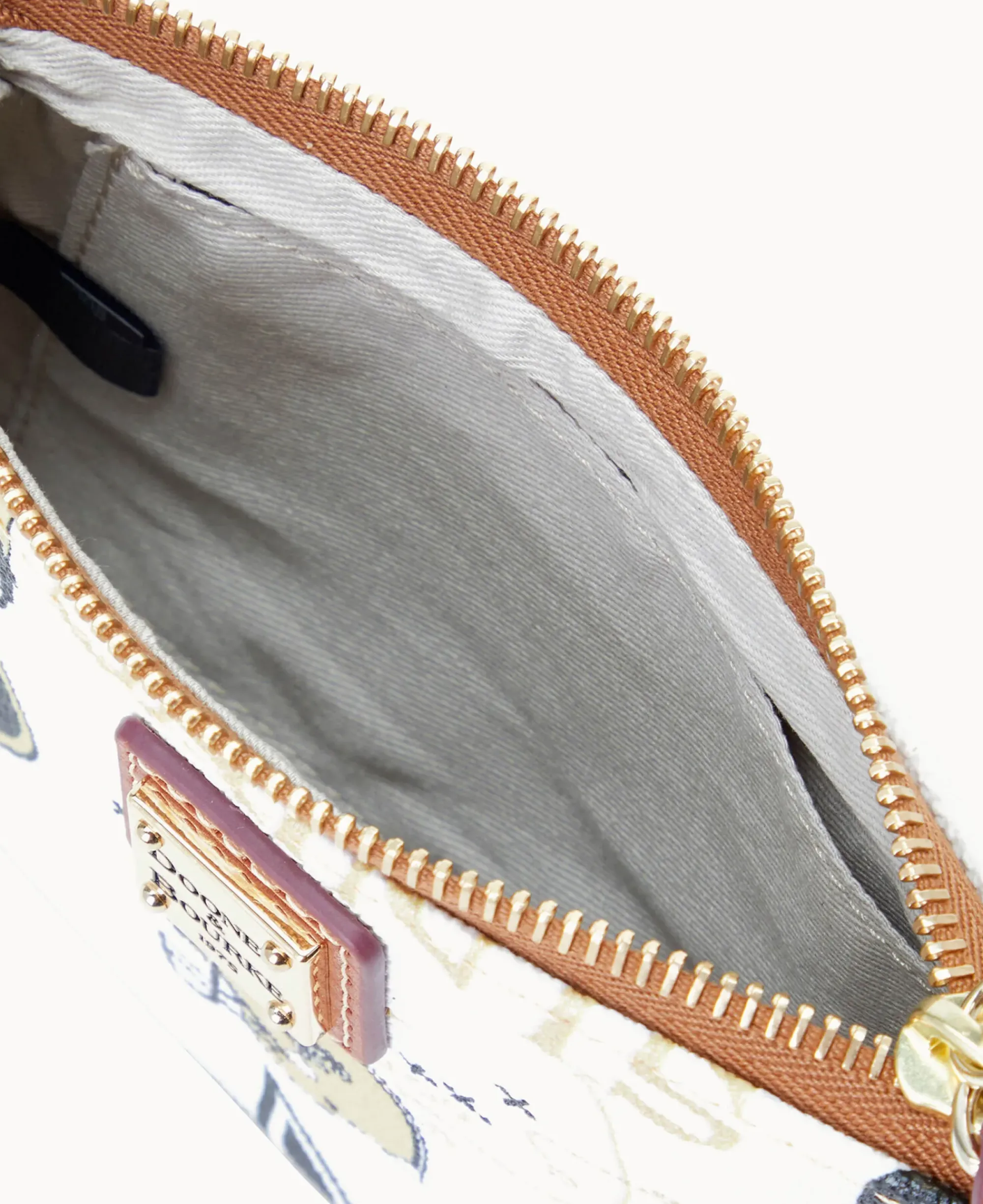Dooney & Bourke Grab and Go|Wristlets<NFL Stadium Wristlet SAINTS
