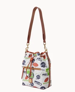Dooney & Bourke Game Day Ready|Printed Fabric<NFL Drawstring SEAHAWKS
