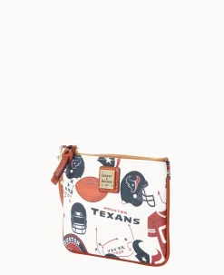 Dooney & Bourke Grab and Go|Wristlets<NFL Stadium Wristlet TEXANS