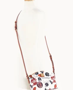 Dooney & Bourke Game Day Ready|Printed Fabric<NFL Suki Crossbody TEXANS