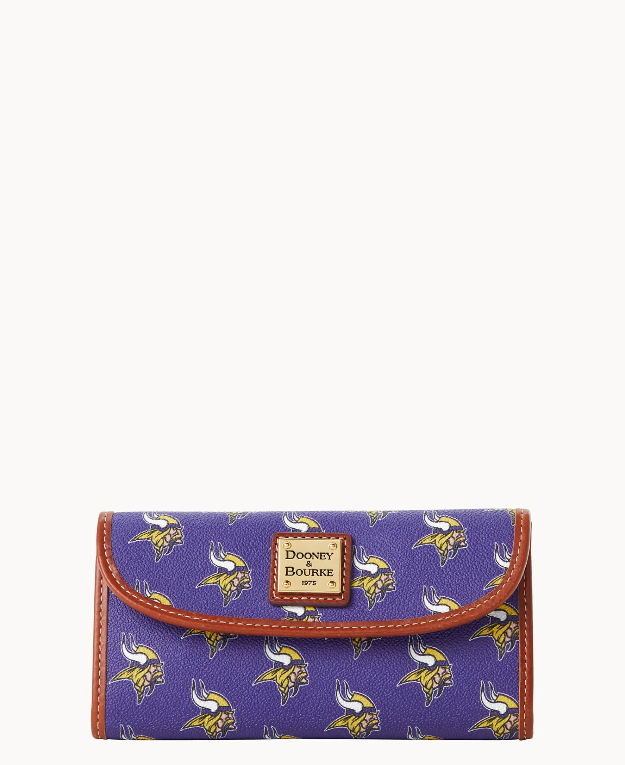 Dooney & Bourke Grab and Go|Clutches<NFL Continental Clutch VIKINGS