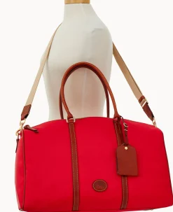 Dooney & Bourke Ready For the Getaway|Nylon<Nylon Carry All Red