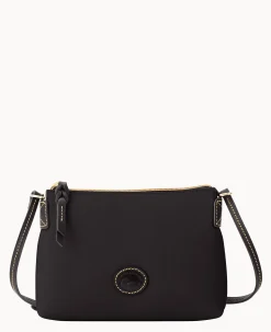 Dooney & Bourke Spring Style|Nylon<Nylon Crossbody Pouchette Black Black