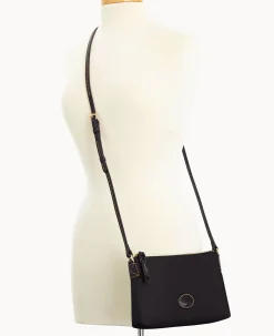 Dooney & Bourke Spring Style|Nylon<Nylon Crossbody Pouchette Black Black