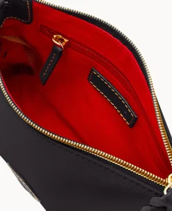 Dooney & Bourke Spring Style|Nylon<Nylon Crossbody Pouchette Black Black